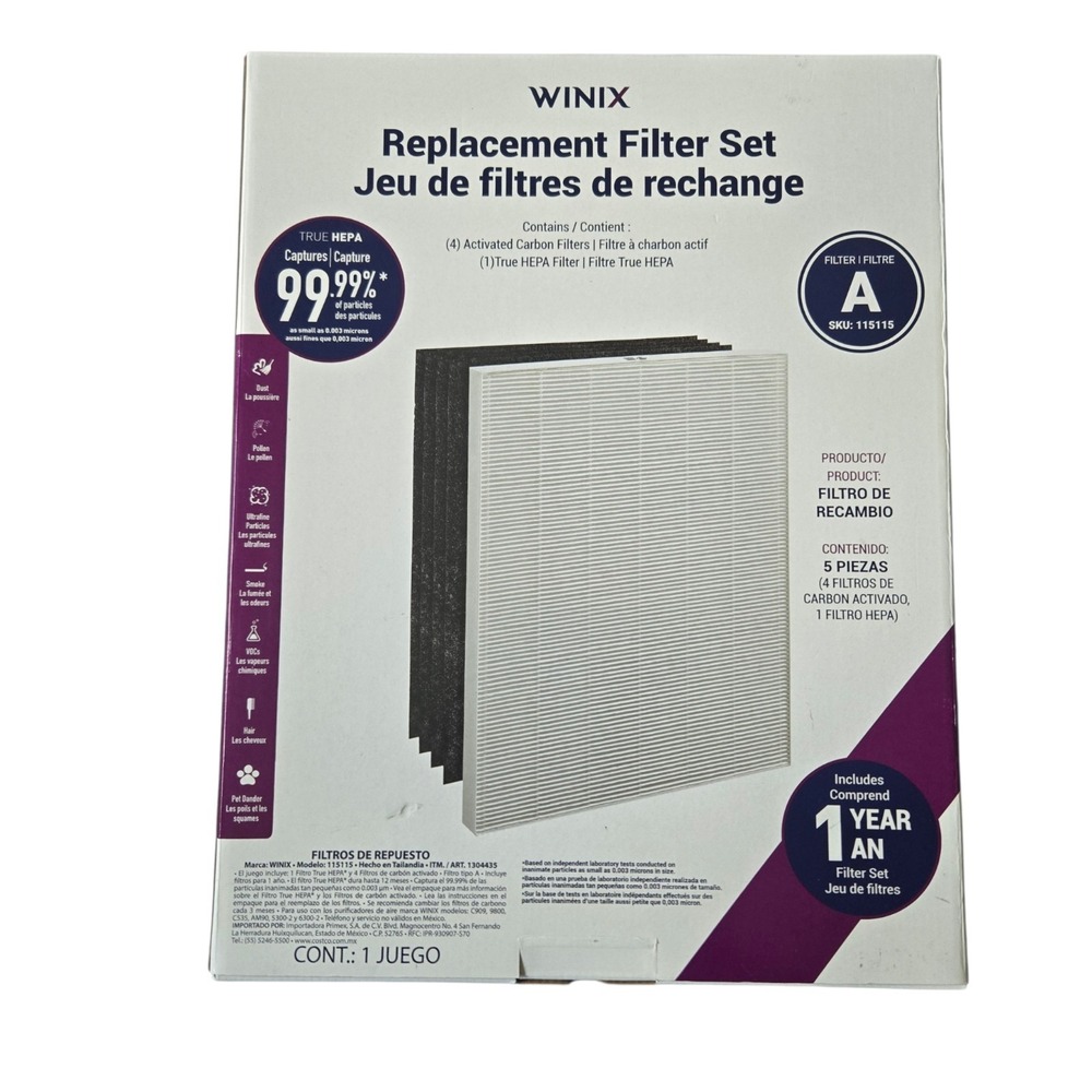 Winix 115115 Replacement Filter A New Sealed